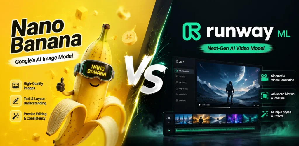 Nano Banana vs Runway ML: Which Model Supports Multi-Format Generation?